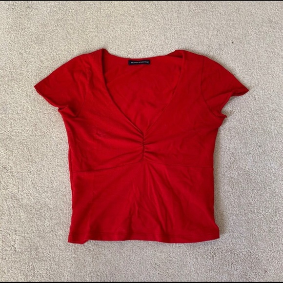 COPY - RED BRANDY MELVILLE GINA TOP - Picture 2 of 3